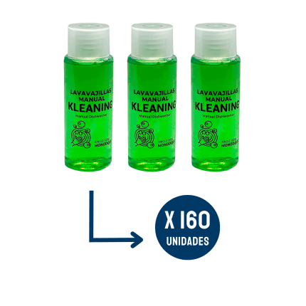 Lavavajillas 30ml: pack de 160 unidades