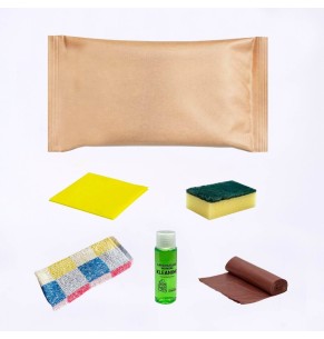 Kit bienvenida apartamento turístico completo - amarillo