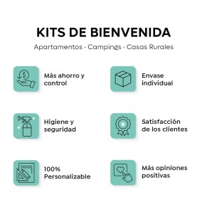 Kit bienvenida apartamento turístico completo 2